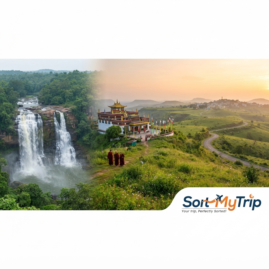 Mainpat Travel Guide: Discovering Waterfalls, Tibetan Monasteries, and Chhattisgarh's Hill Station