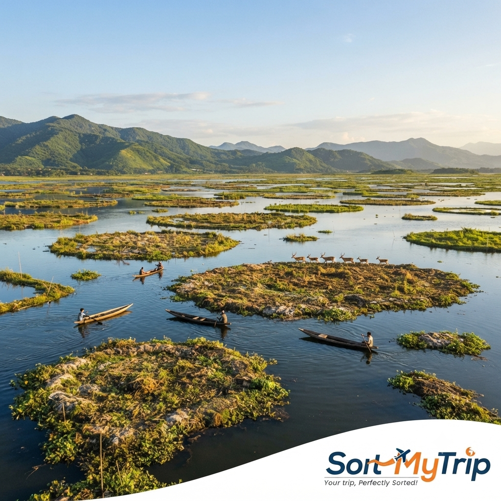 Loktak Lake and Phumdis Guide: Floating Islands & Sangai Deer