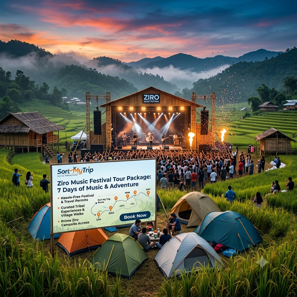Â 7 Days Ziro Music Festival Tour Package | Book with SortMyTrip