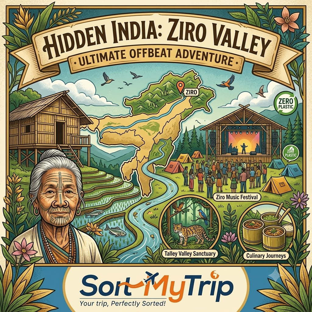 Hidden India: Why Ziro Valley is the Ultimate Offbeat Destination in the Northeast