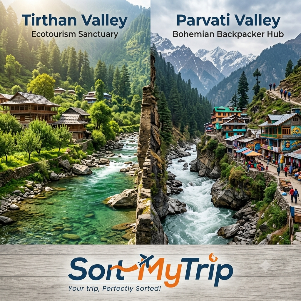 Tirthan Valley vs Parvati Valley: Which Himachal Escape is Right for You?