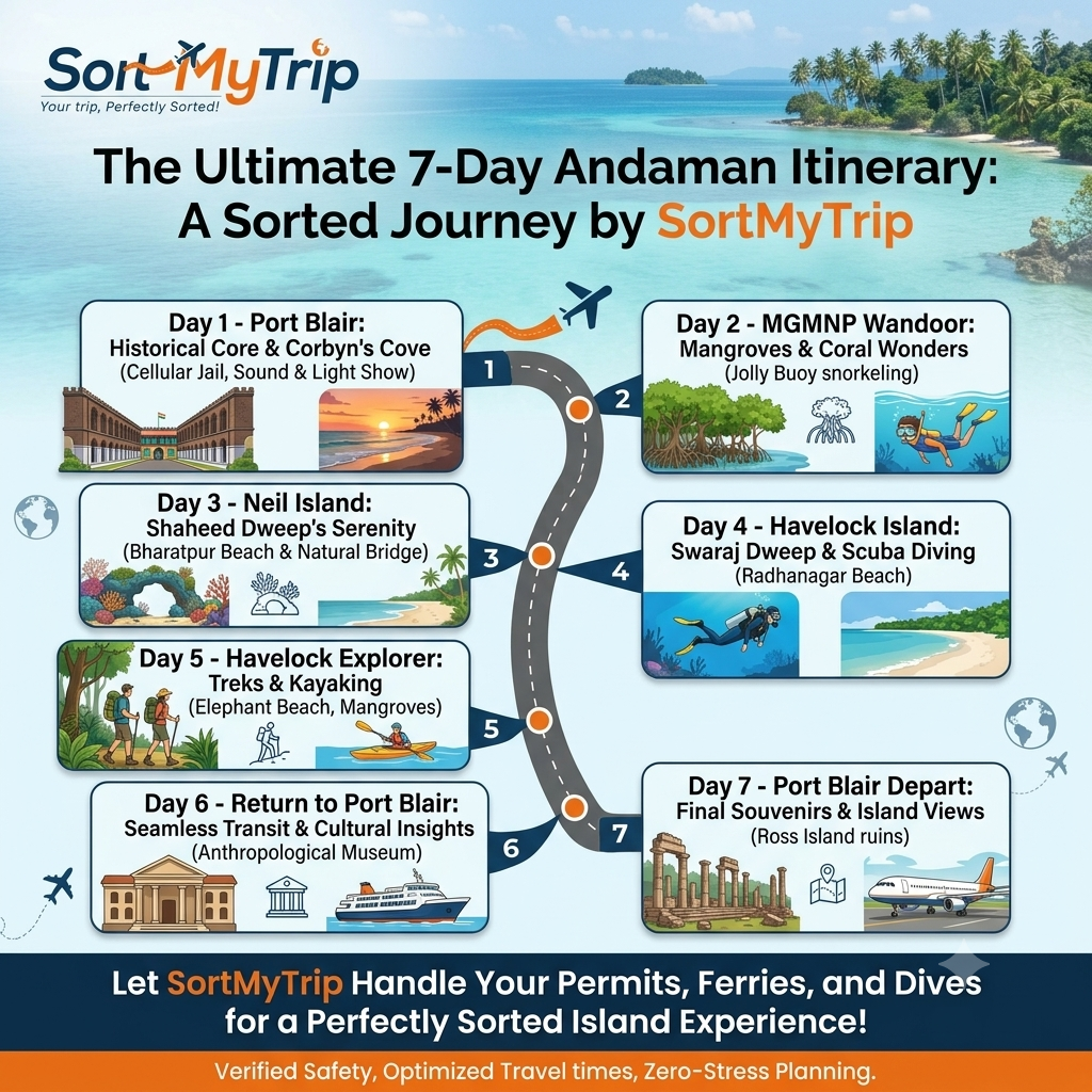 The Ultimate 7-Day Itinerary for Andaman & Nicobar Islands
