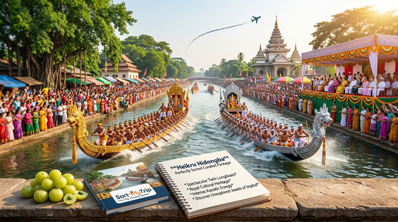 Heikru Hidongba: The Spectacular Floating Boat Race Festival of Manipur