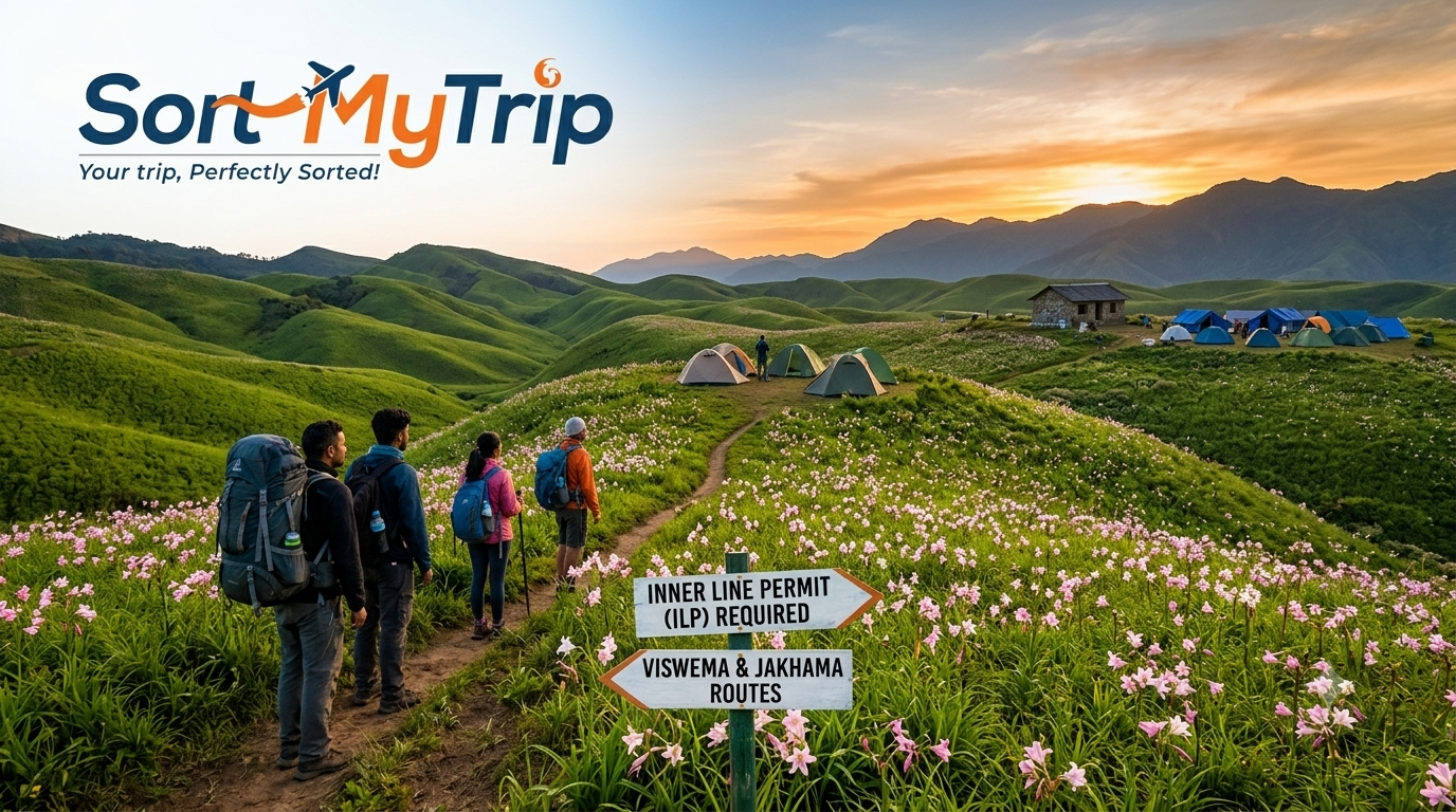  Dzukou Valley Trek (2026): Complete Guide, Routes & Budget