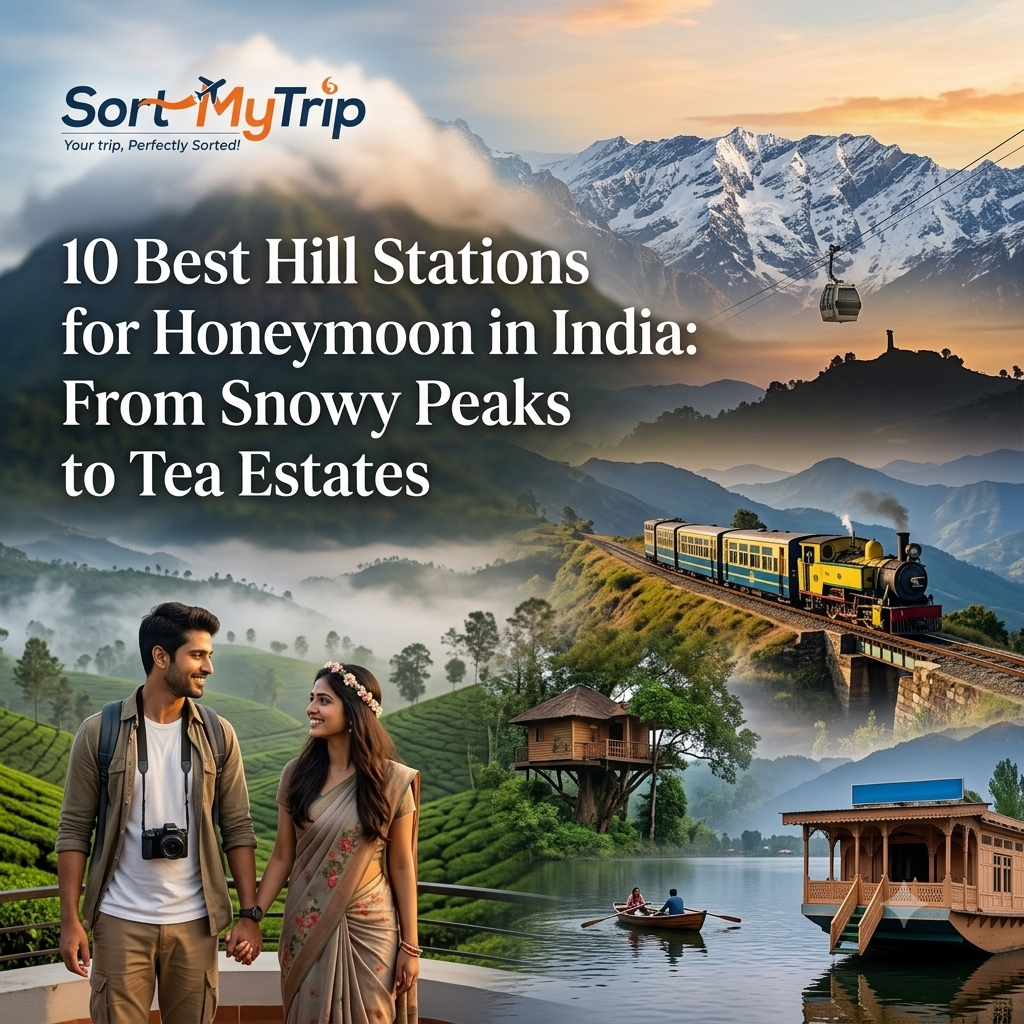 Best Hill Stations for Honeymoon in India