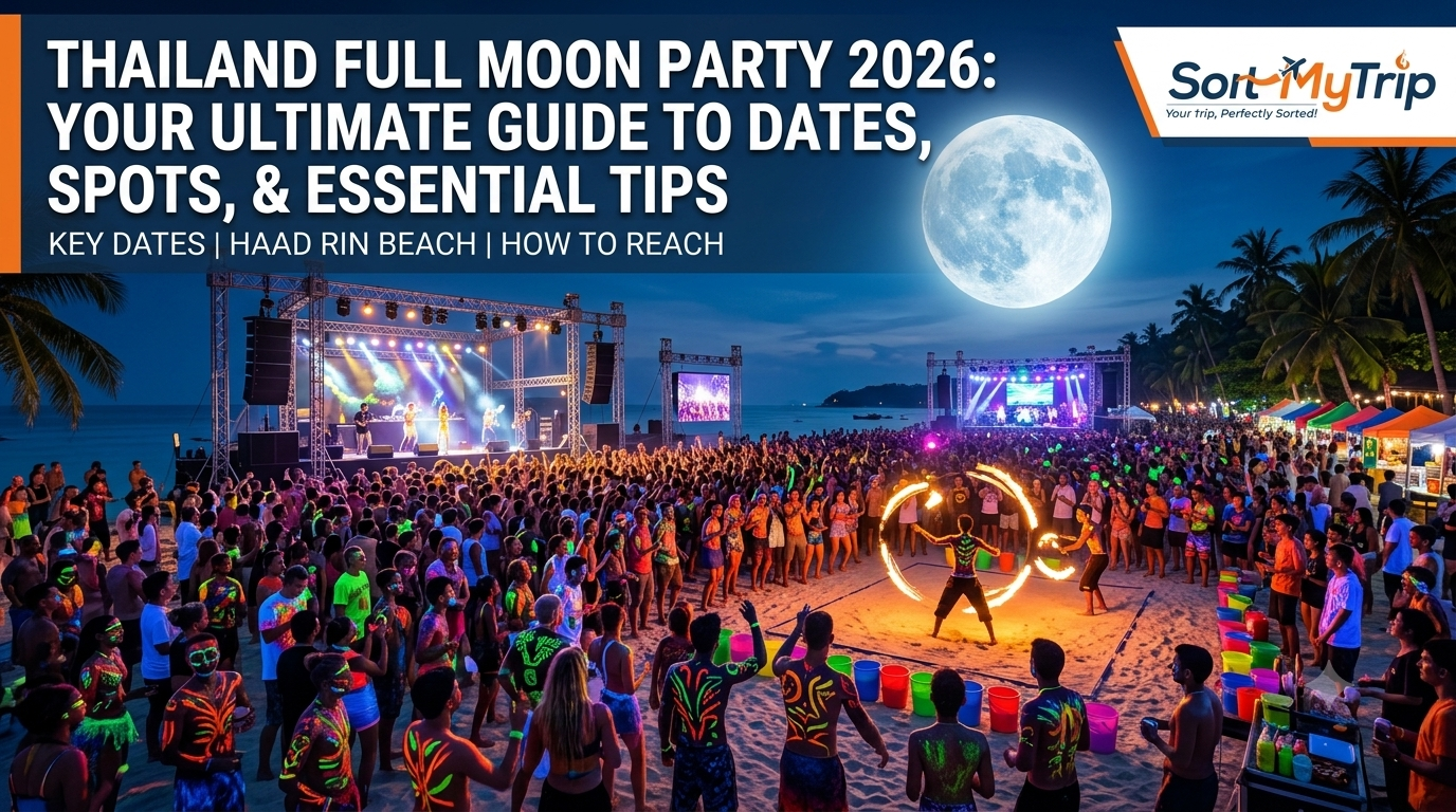 Thailand Full Moon Party 2026: Key Dates, Spots & Time