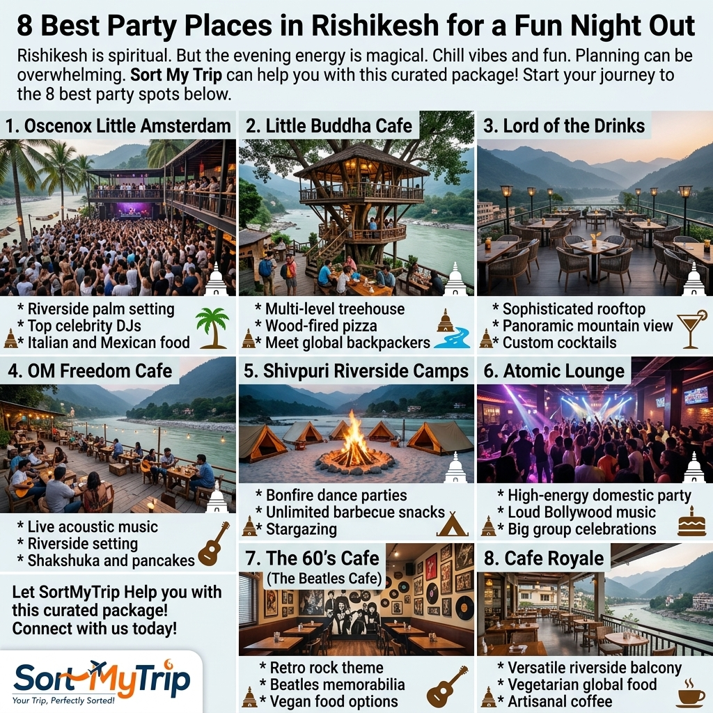 8 Best Party Places in Rishikesh for a Fun Night Out