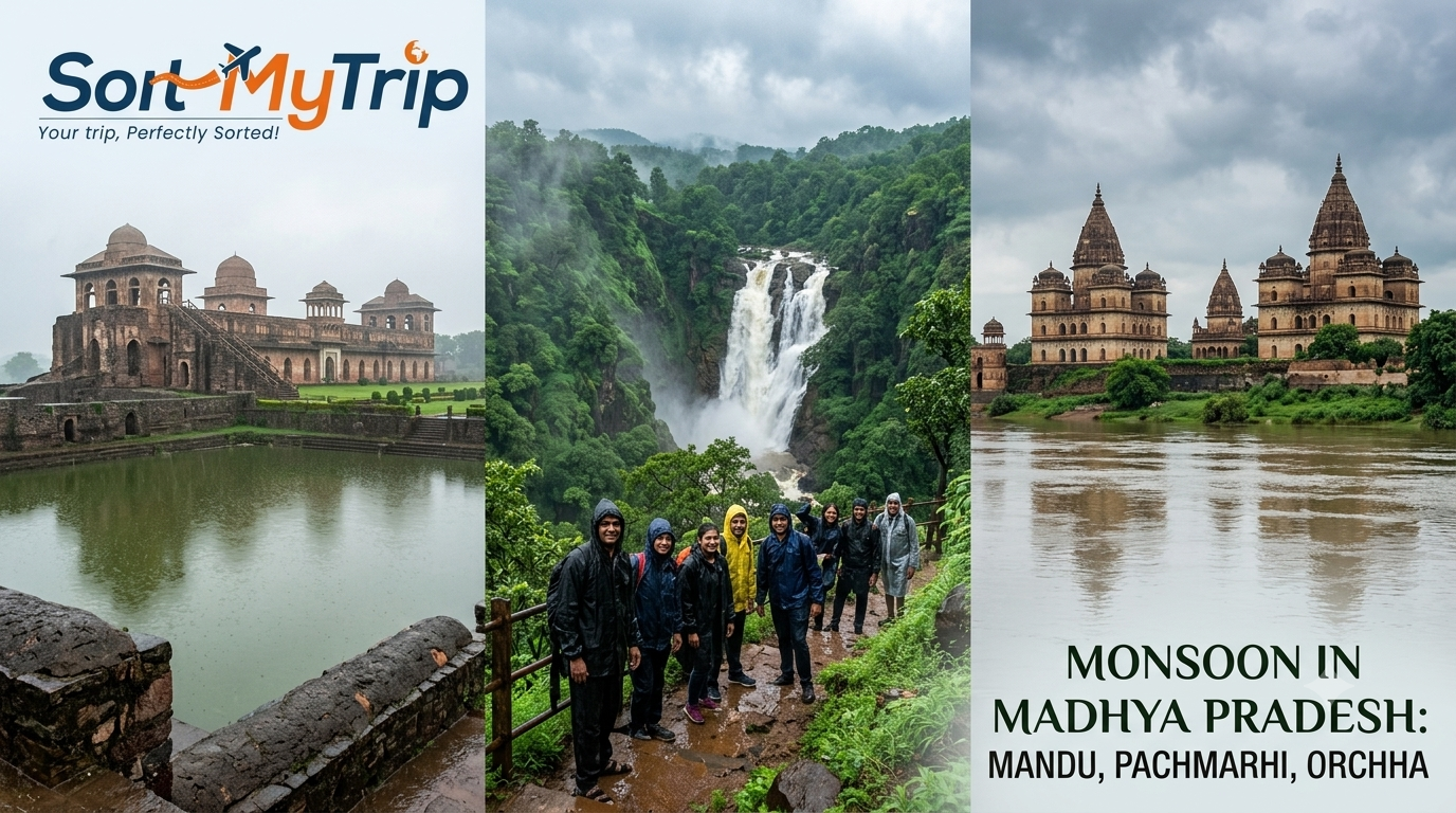 Monsoon in Madhya Pradesh: Exploring Mandu, Pachmarhi, and Orchha during the Rains