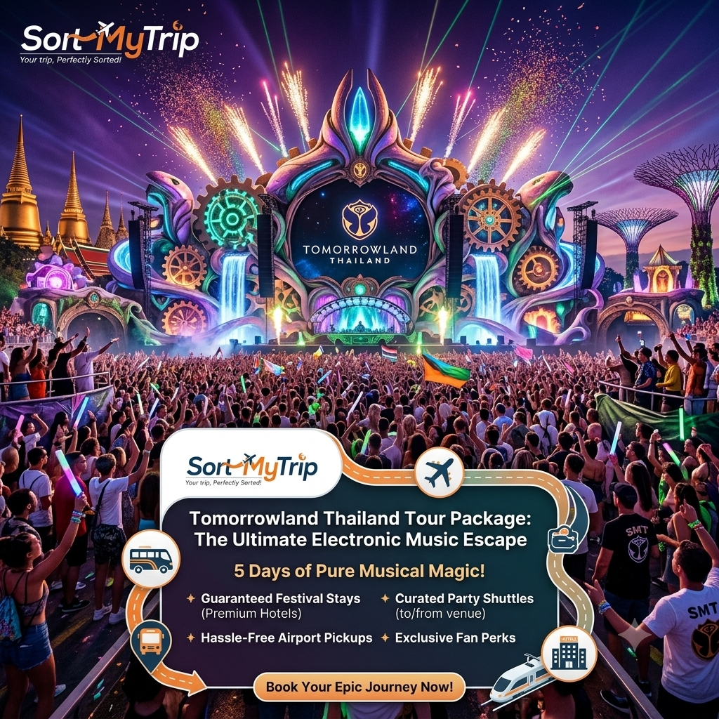 Tomorrowland Thailand Tour Package | Book with SortMyTrip