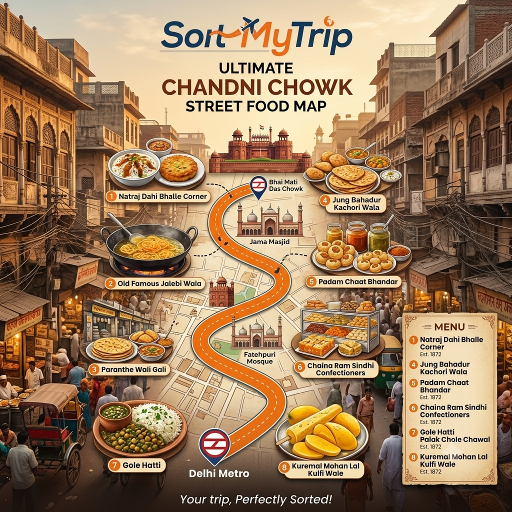 What to Eat in Old Delhi: The Ultimate Chandni Chowk Street Food Map