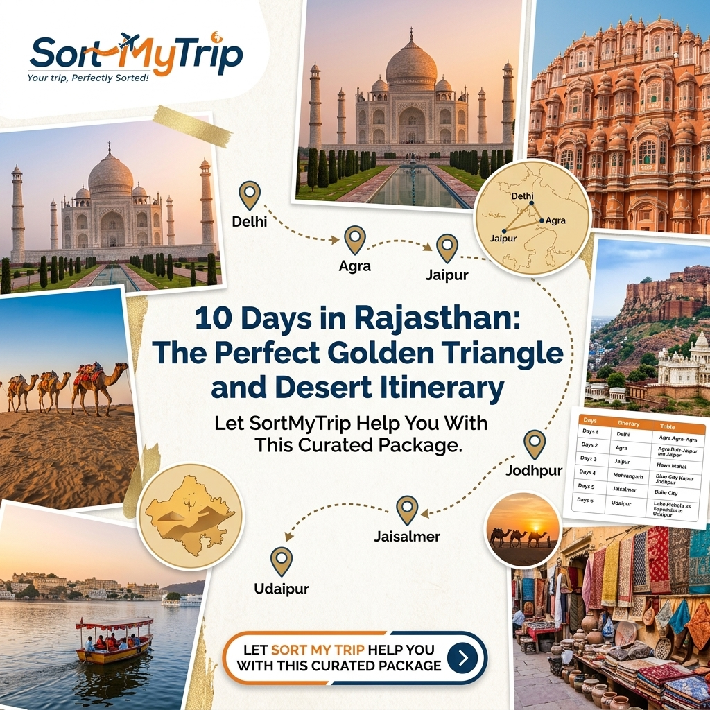 10 Days in Rajasthan: The Perfect Golden Triangle & Desert Itinerary